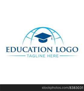 Education logo illustration vector.