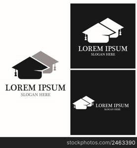 Education Logo Template vector icon illustration design