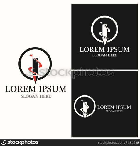 Education Logo Template vector icon illustration design