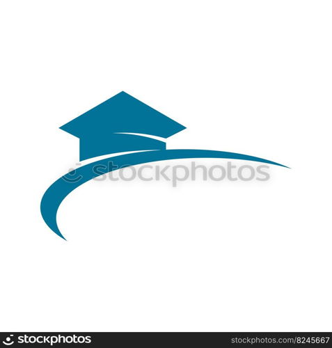 Education Logo Template vector icon illustration design