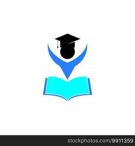 Education Logo Template vector icon illustration design