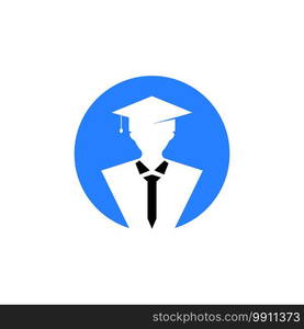 Education Logo Template vector icon illustration design