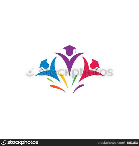 Education Logo Template vector illustration design