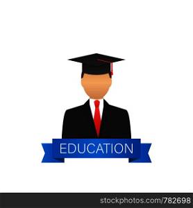 Education process. Educational hero website. Vector illustration. Education process. Educational hero website. Vector stock illustration.