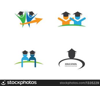 Education symbol vector icon illustration
