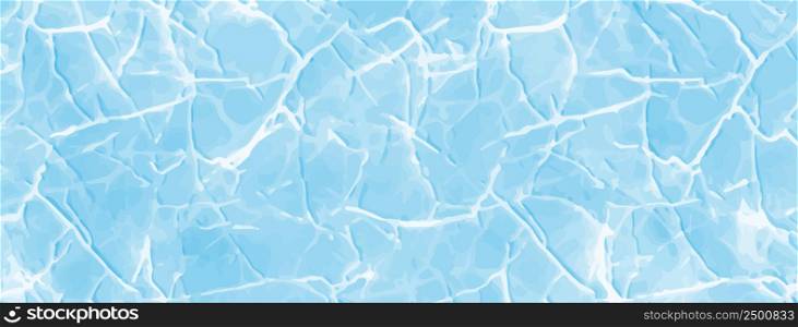 effect of crumpled blue paper with scuffs and creases. imitation of granite, stone with chips and cracks. Vector for texture, textiles, backgrounds, banners and creative design