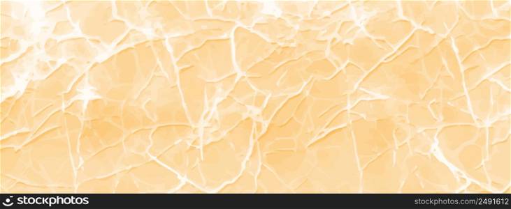 effect of crumpled orange paper with scuffs and creases. imitation of granite, stone with chips and cracks. Vector for texture, textiles, backgrounds, banners and creative design