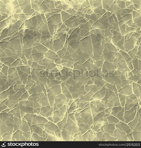 effect of crumpled paper with scuffs and creases. imitation of granite, stone with chips and cracks. Vector for texture, textiles, backgrounds, banners and creative design