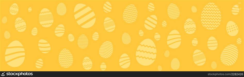 Egg easter background seamless. Cartoon pattern. Vector texture