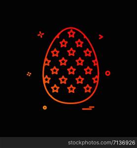 egg easter religion icon vector design
