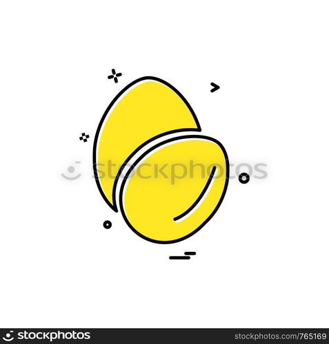 Egg icon design vector