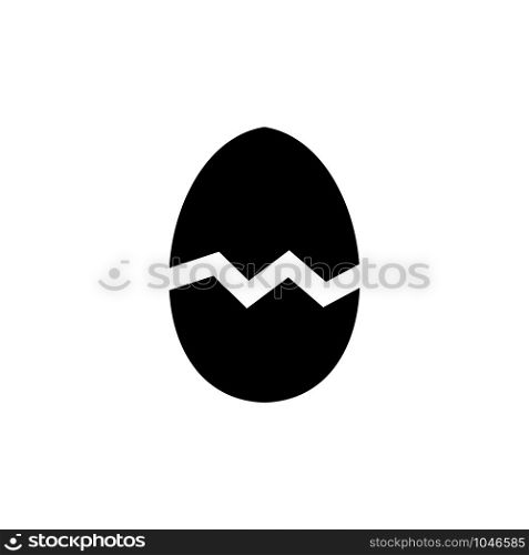 Egg icon trendy