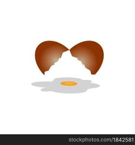 Egg icon vector illustration design background.