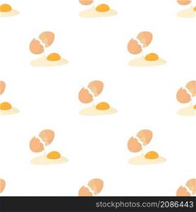 Egg pattern seamless background texture repeat wallpaper geometric vector. Egg pattern seamless vector