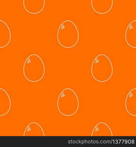 Egg pattern vector orange for any web design best. Egg pattern vector orange