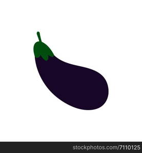 Eggplant logo for design.vector illustration