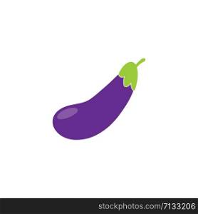 Eggplant logo for design.vector illustration