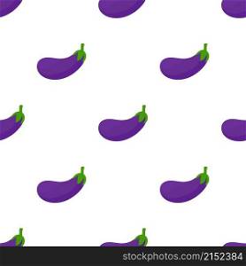 Eggplant pattern seamless background texture repeat wallpaper geometric vector. Eggplant pattern seamless vector