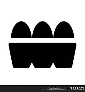 eggs, icon on isolated background