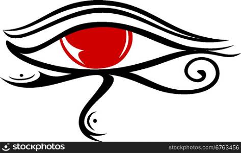 Egyptian Eye Ra