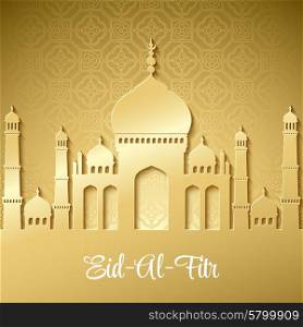 Eid Al Fitr. Eid Mubarak. Vector background. Eid Al Fitr. Eid Mubarak. Vector background EPS 10
