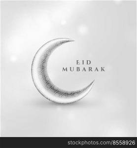 eid mubarak islamic beautiful greeting design background
