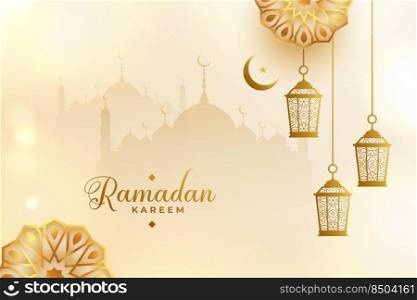 eid mubarak ramadan season festival greeting design