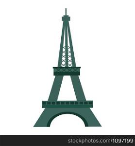 Eiffel tower. Landscape. Vector illustration