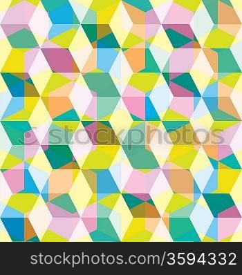 Eighties inspired jester background with seamless repeating tile background