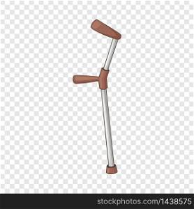 Elbow crutch icon. Cartoon illustration of elbow crutch vector icon for web. Elbow crutch icon, cartoon style