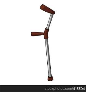 Elbow crutch icon. Cartoon illustration of elbow crutch vector icon for web. Elbow crutch icon, cartoon style