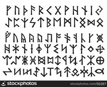 Elder Futhark and Other Runes. Runic script used all over Northern Europe till the XIII century.. Elder Futhark and Other Runes of Northern Europe