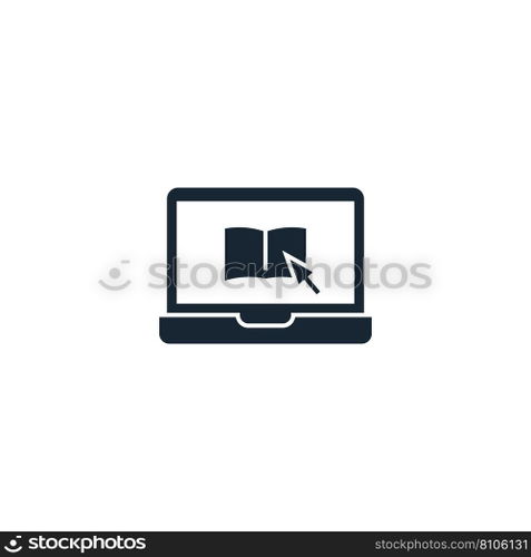 Elearning creative icon from e-learning icons Vector Image