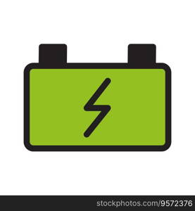 Electric Car Battery Vector Design illustration
