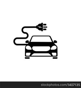 Electric car charging station icon in black on isolated white background. EPS 10 vector. Electric car charging station icon in black on isolated white background. EPS 10 vector.