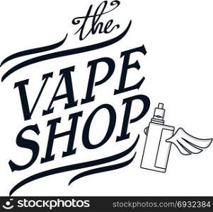 electric cigarette personal vaporizer. electric cigarette personal vaporizer vector art
