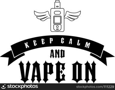 electric cigarette personal vaporizer. electric cigarette personal vaporizer vector art illustration