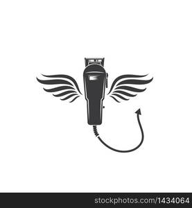 electric clippers vector icon illustration design template