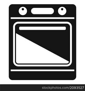 Electric convection oven icon simple vector. Kitchen stove. Gas convection oven. Electric convection oven icon simple vector. Kitchen stove