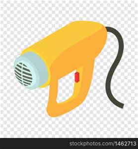 Electric dryer icon. Isometric illustration of electric dryer vector icon for web. Electric dryer icon, isometric 3d style