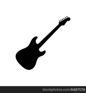 Electric Guitar icon vector design templates simple and modern concept