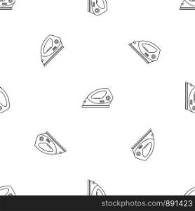 Electric iron pattern seamless vector repeat geometric for any web design. Electric iron pattern seamless vector