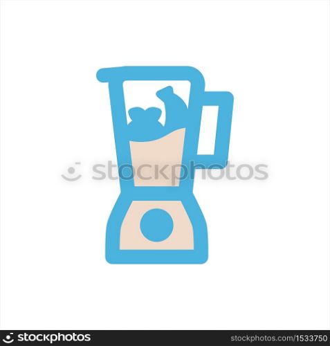 electric juicer icon flat vector logo design trendy illustration signage symbol graphic simple