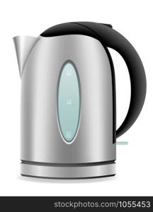 electric kettle vector illustration isolated on white background