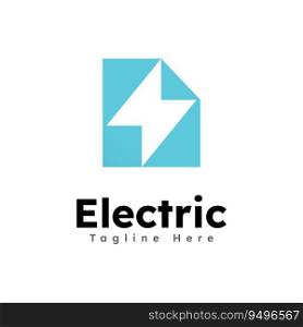 Electric logo  icon  symbol  template design