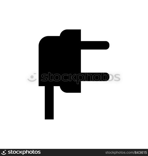 Electric plug icon vector design template