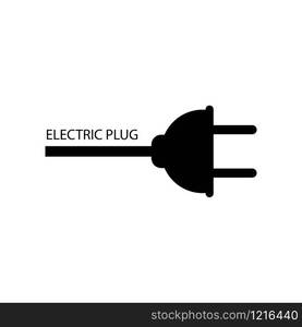 electric plug logo vector