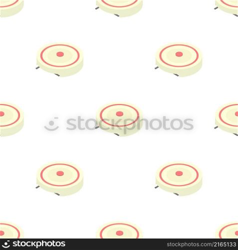Electric portable stove pattern seamless background texture repeat wallpaper geometric vector. Electric portable stove pattern seamless vector