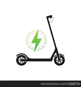 Electric Scooter Icon. Modern lifestyle. Eco transport for city lifestyle. Scooter. Vector stock illustration. Electric Scooter Icon. Modern lifestyle. Eco transport for city lifestyle. Scooter. Vector stock illustration.