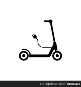 Electric scooter icon simple design. Vector eps10